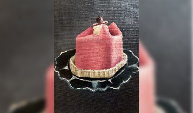 Werk uit expositie Smakelijke Taartjes