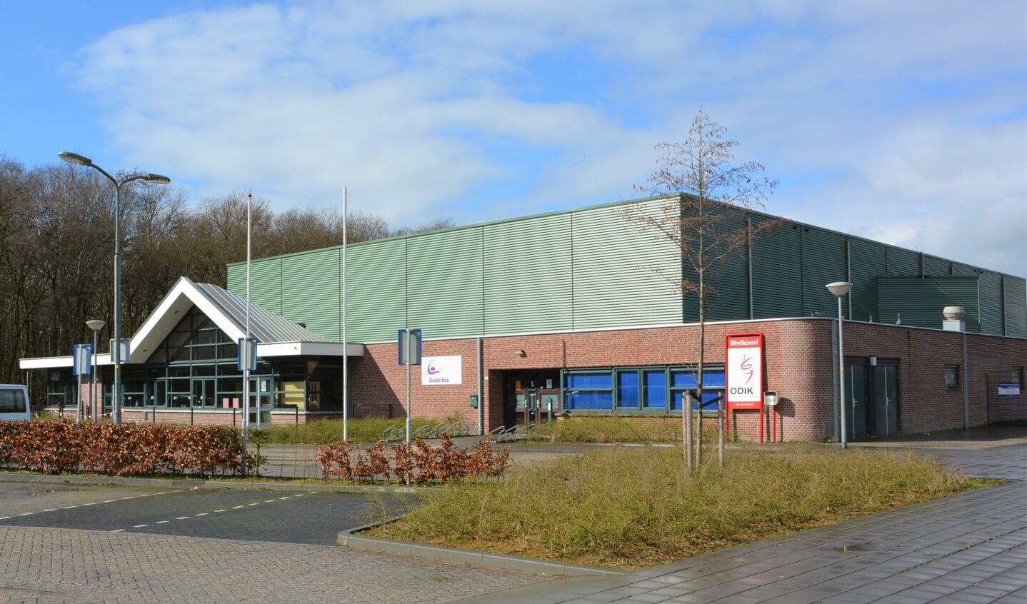 Sporthal Oosterbos is één van de nieuwe locaties waar gestemd kan worden.