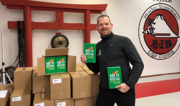 Edgar Kruyning met zijn nieuwe boek