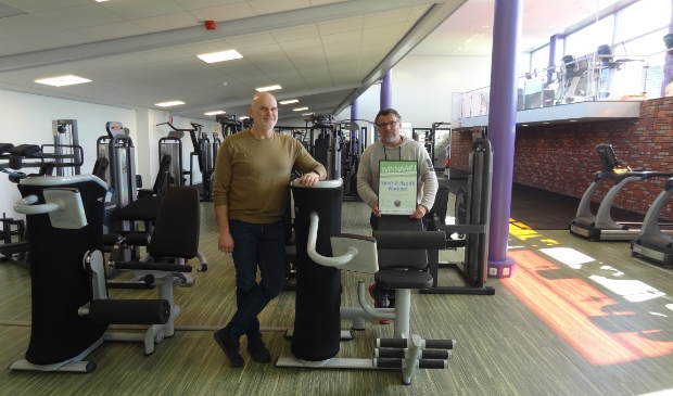 <p>Kees Vink (links) en Dennis van Dijk van Sport & Health Workout.</p>