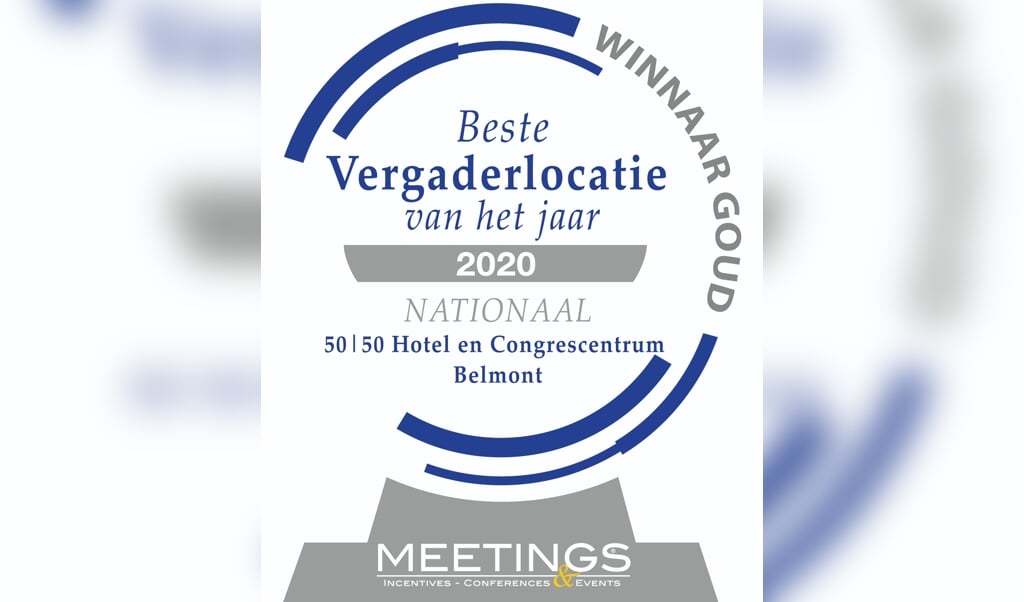 Gouden Award beste vergaderlocatie van Nederland
