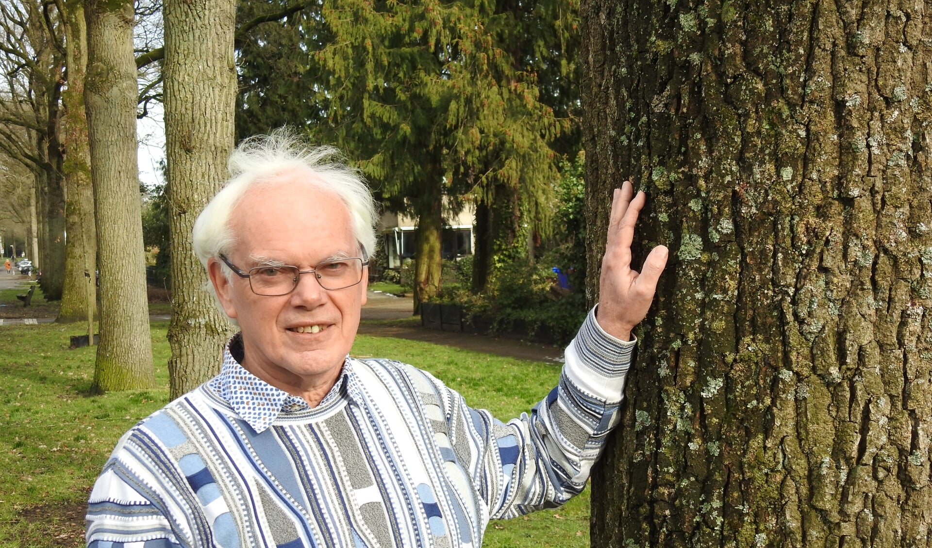 Joost Stalpers: 'Bomen horen erbij. Zij zijn leven en hebben recht op een fatsoenlijke behandeling. Een van mijn zorgen in Baarn is, dat ze dat niet altijd krijgen.’