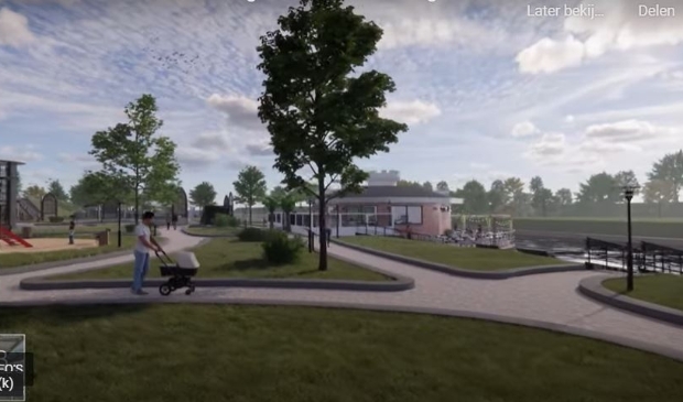 <p>Stichting Behoud Erfgoed De Vries Robbe maakte al een plan voor herinrichting van Linge 2 Zuid</p>