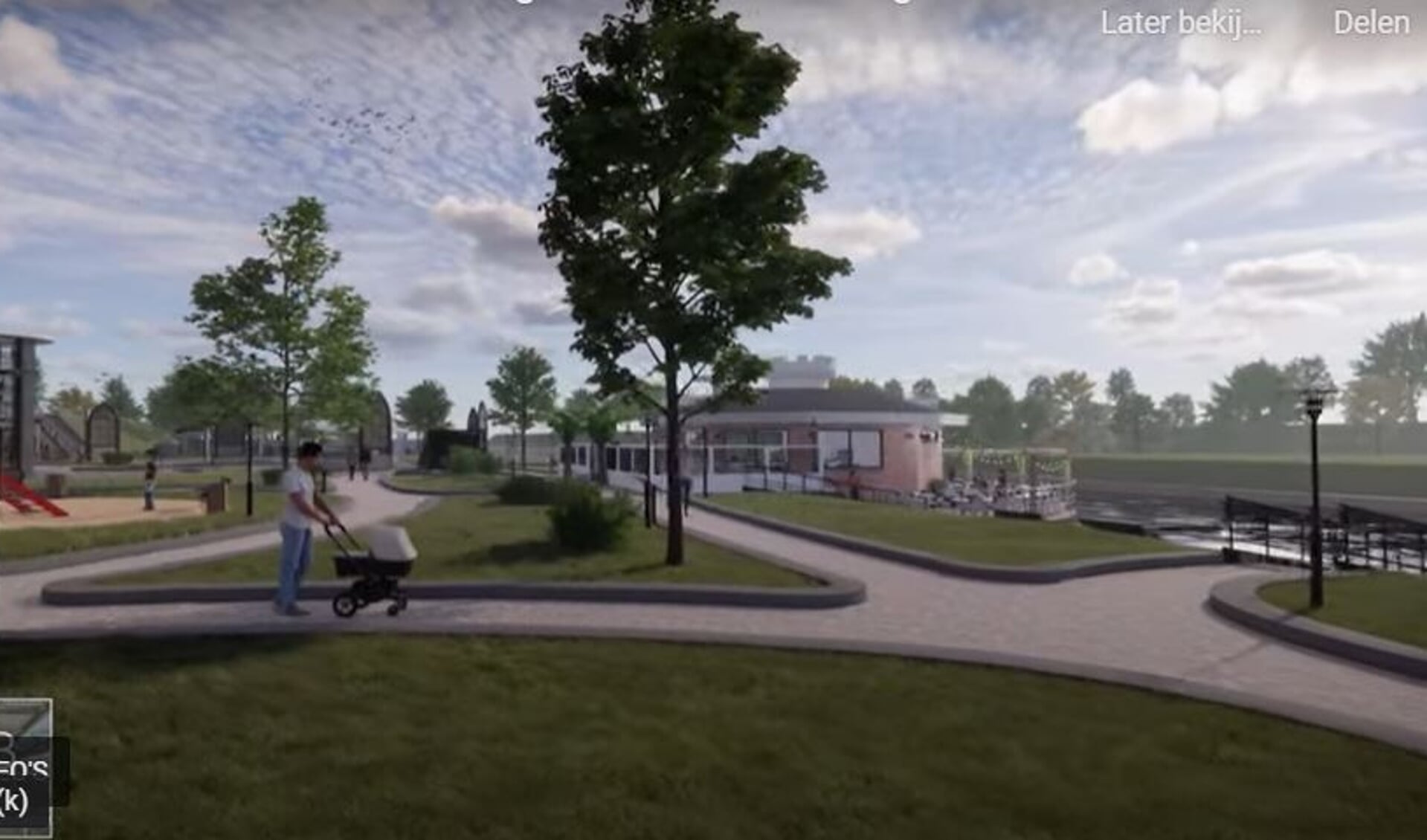 Stichting Behoud Erfgoed De Vries Robbe maakte al een plan voor herinrichting van Linge 2 Zuid