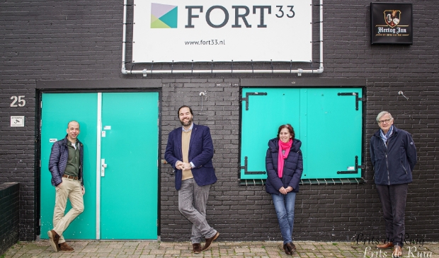 <p>Marco de Laet, Roald Herbrink, Mirjam Zoomer en Tom Kuipers.</p>
