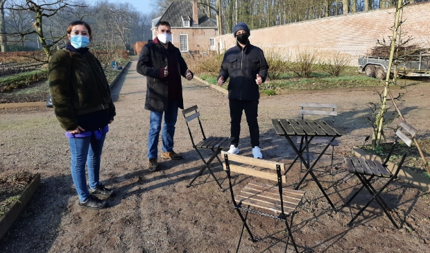 Voorstellen 3 AZC bewoners op Landgoed Zuylestein