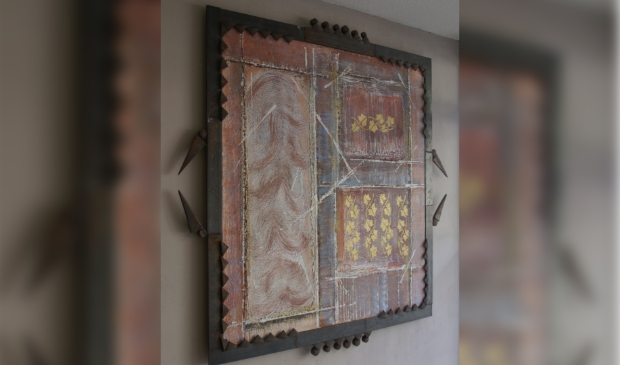 schilderij met gelaste lijst