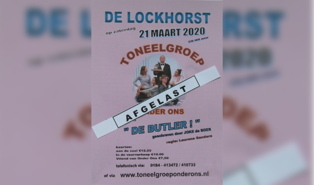 <p> De strook ‘afgelast’ kan volgend seizoen wel van de posters af wat Onder Ons betreft.</p>