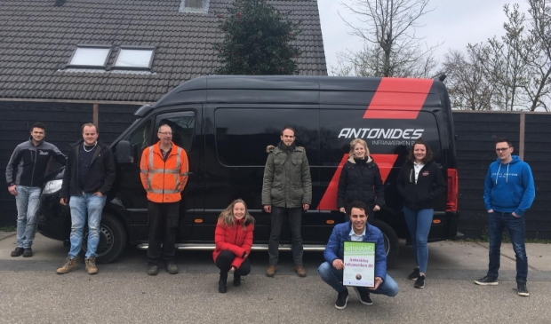 <p>De teamleden van Antonides Infrawerken BV.</p>