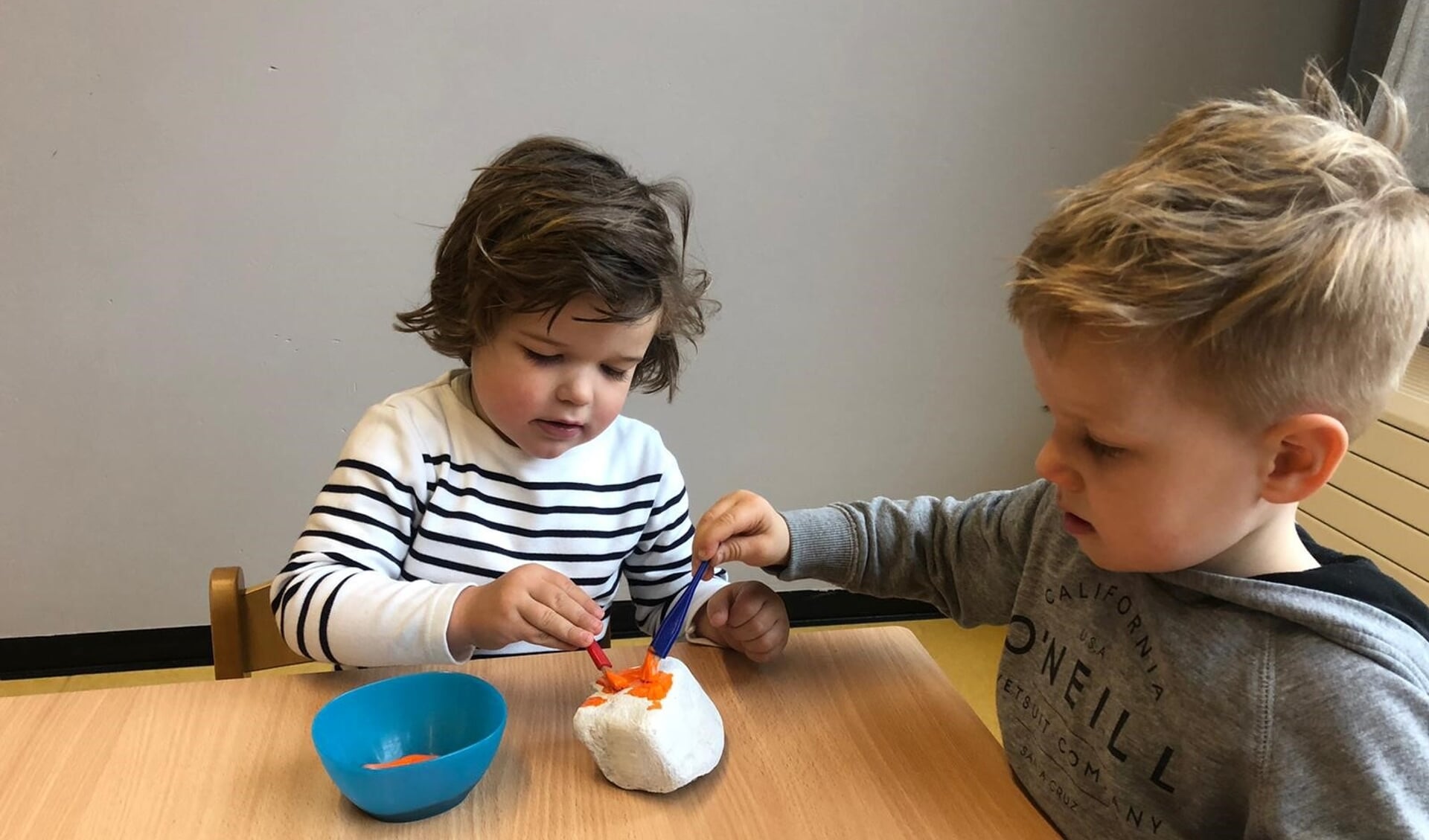 ,,De happy stones zijn een leuk middel om lezen aan te moedigen bij jonge kinderen uit heel Scherpenzeel.''