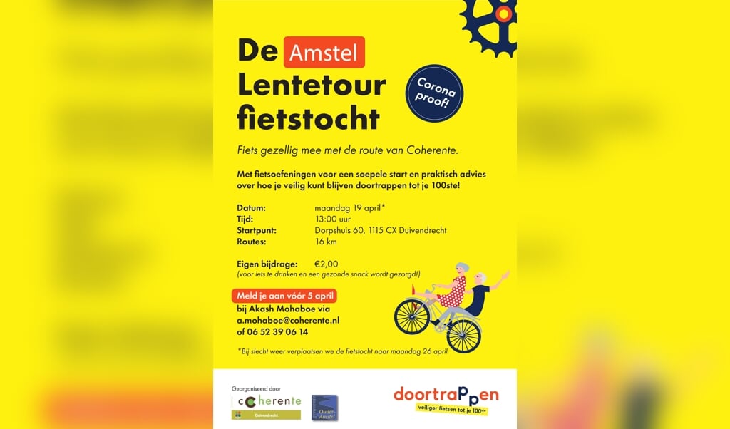 Informatie over de Amstel Lentetour Fietstocht