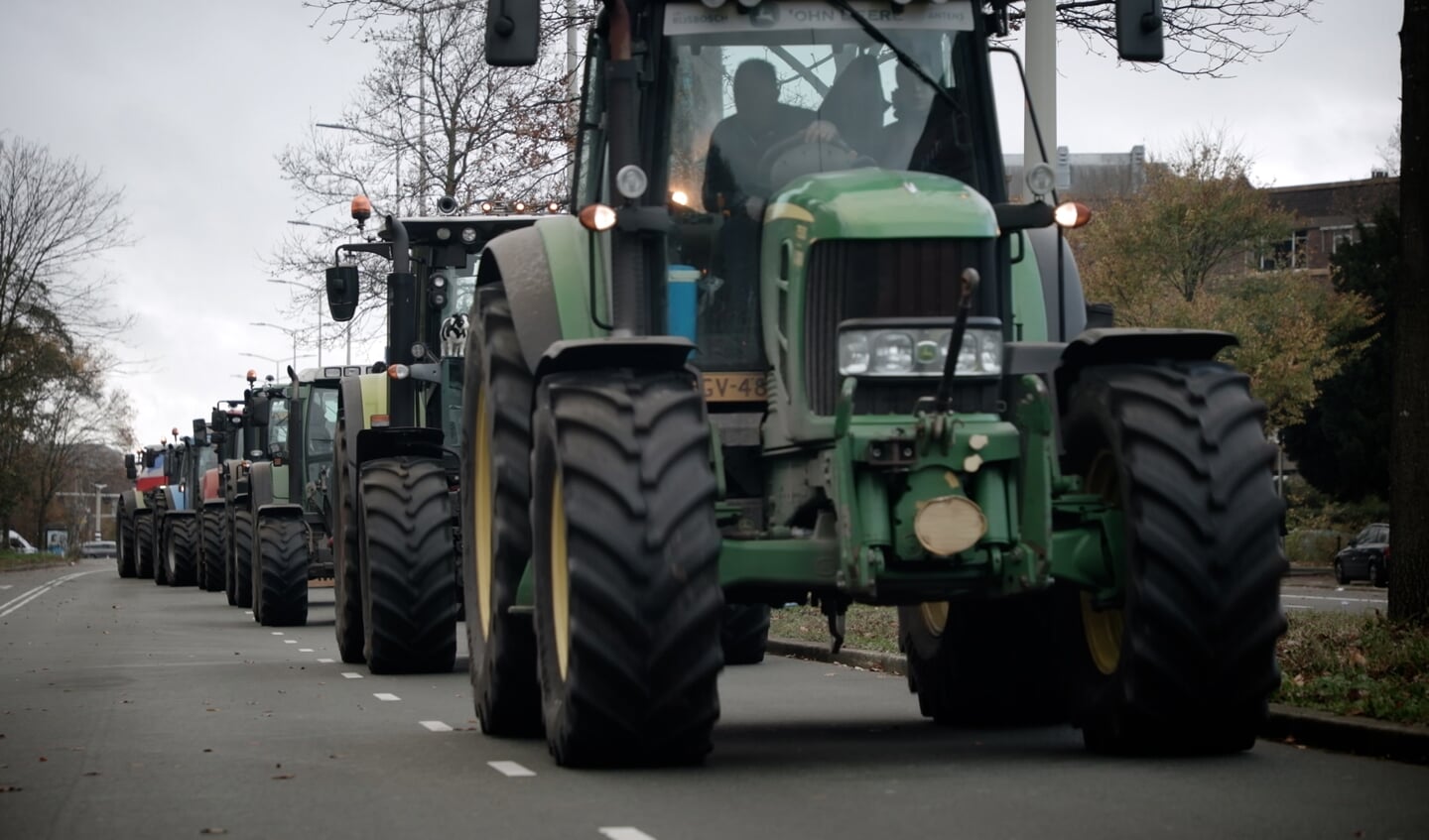Boerenprotest in 2021 in Den Haag
