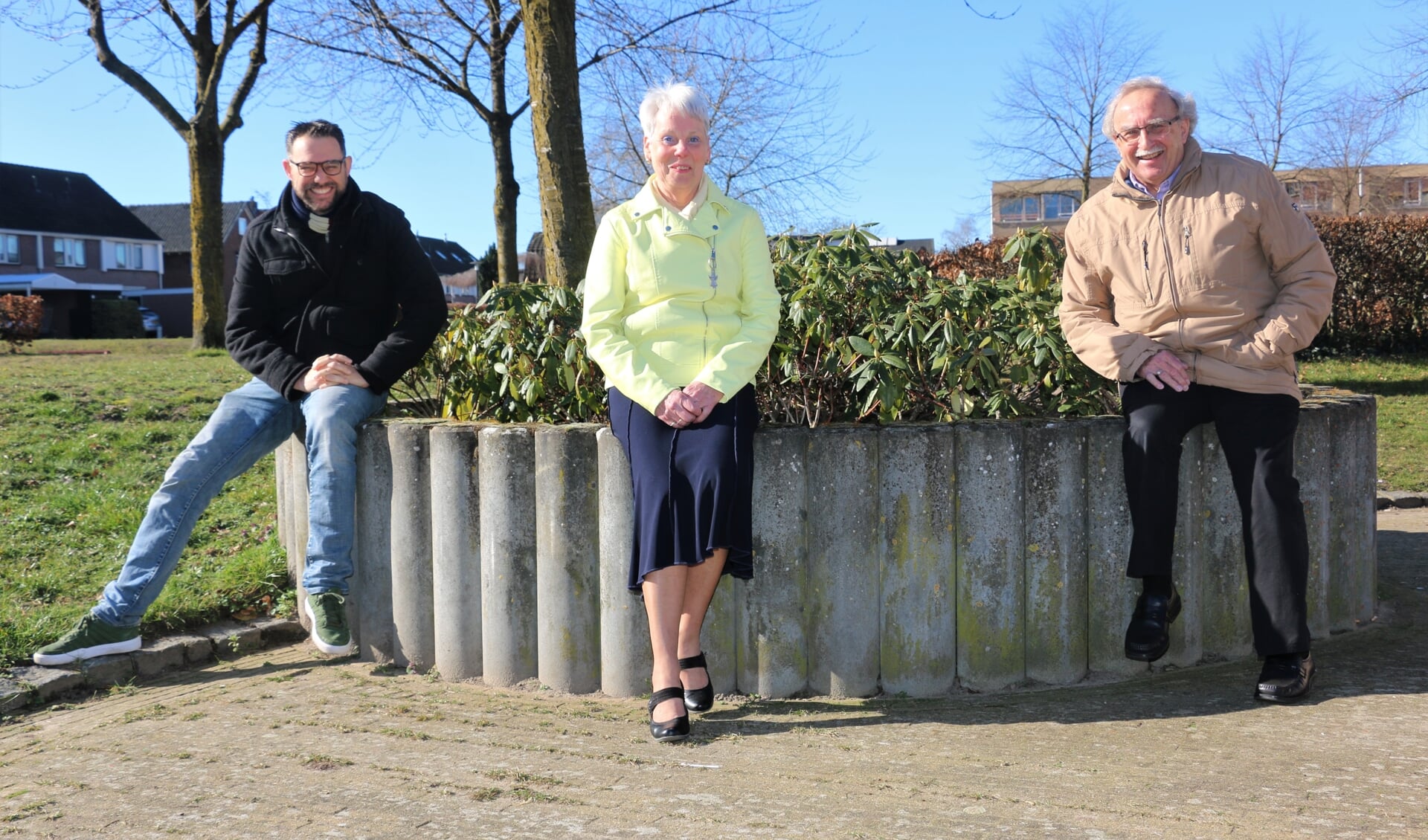 Roy Timmerman, Marie-José Eberson en Peter ’t Hoen.