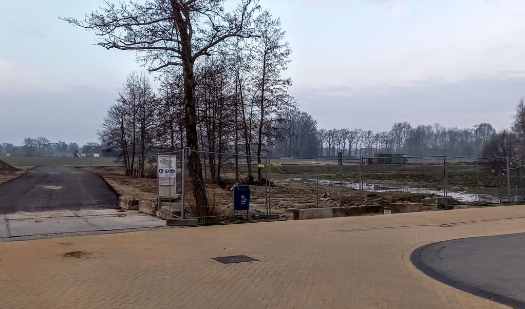 Voorbereidend werk voor nieuwbouwwijk Woudse Erven in Barneveld.