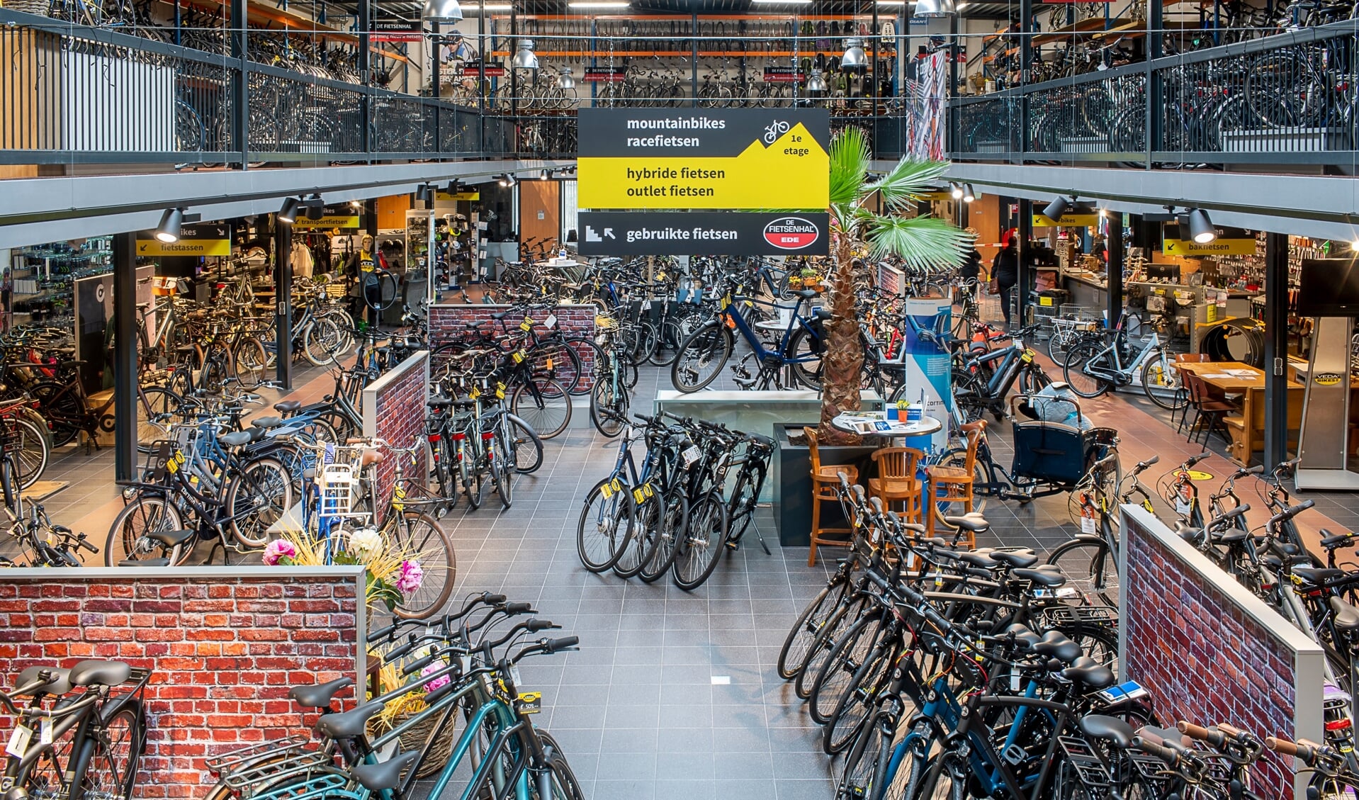 De winkel heeft een kleine facelift ondergaan.