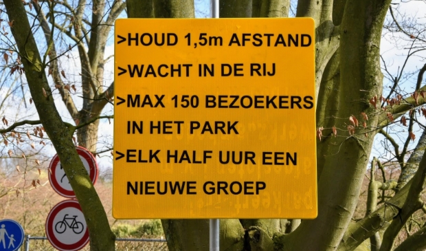 <p>Bij grote drukte wordt een wachtrij gevormd. </p>