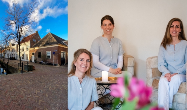 <p>Het Koetshuys aan de Kortegracht 28 in Amersfoort, waar Christel Elbertse, Esmée Hoppenbrouwers en Naomi Ooijevaar klanten verwelkomen bij hun praktijk Natuurlijk Mooi.</p>