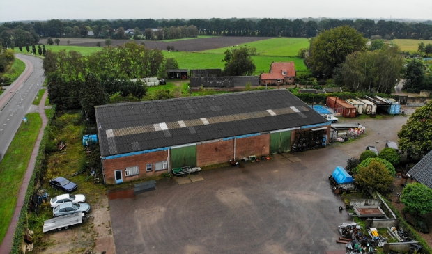 <p>De locatie aan de Enghuusweg waar de Aldi graag de nieuwe supermakrt wil vestigen.</p>