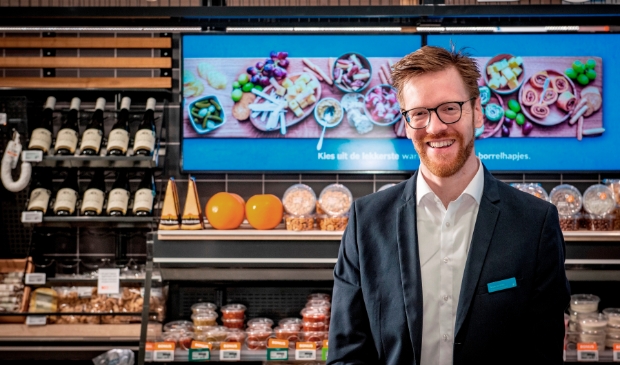 <p>Supermarktmanager Mark de Vries: “Straks meer vers en meer gemak bij Albert Heijn Overveen.” </p>