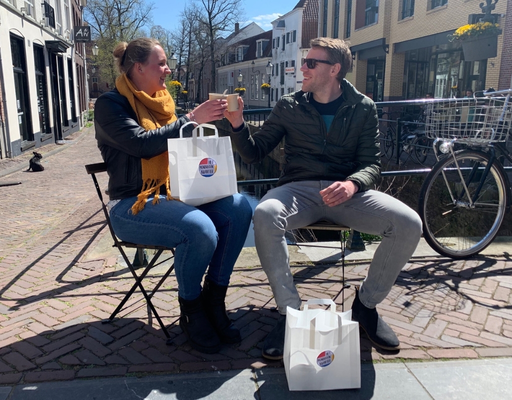 <p>Nu het centrum van Amersfoort autoluw is, biedt dat allerlei mogelijkheden voor activiteiten in de buitenlucht. </p>