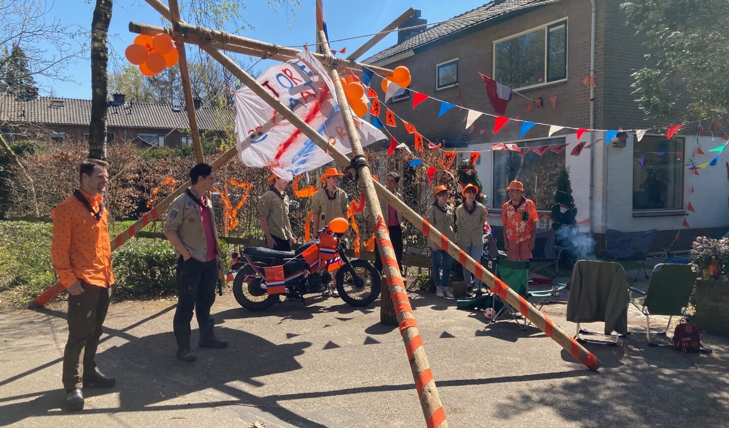 Scouting aan de Piet Heinlaan.