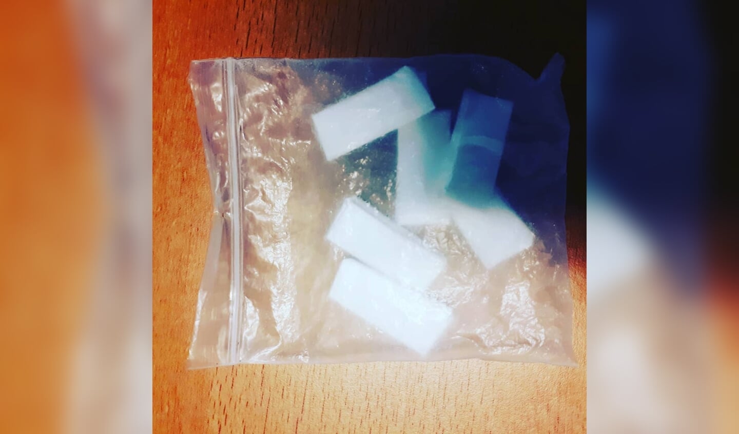 Deze foto plaatse de politie bij het Instagrambericht