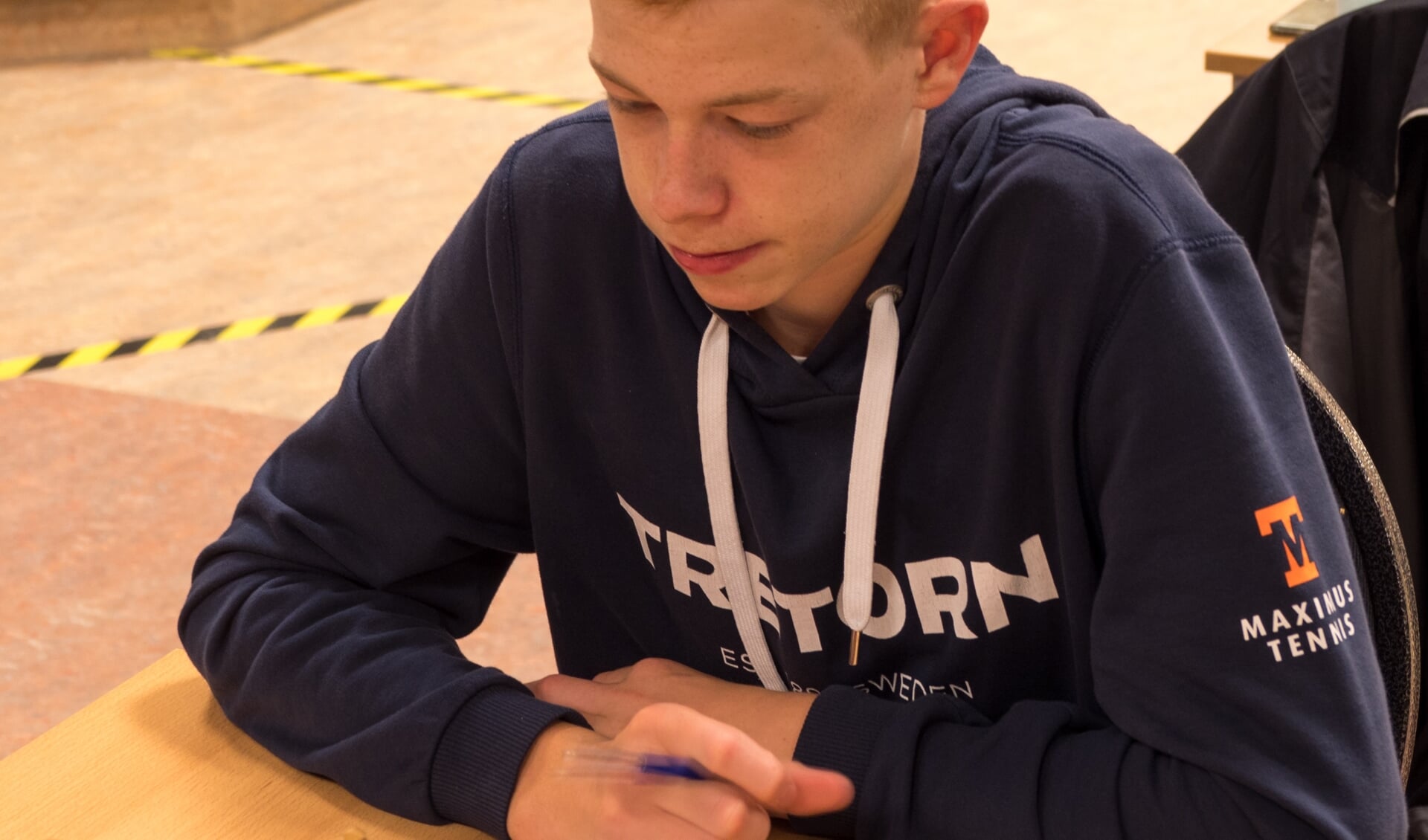 Maarten Hartkoren startte sterk