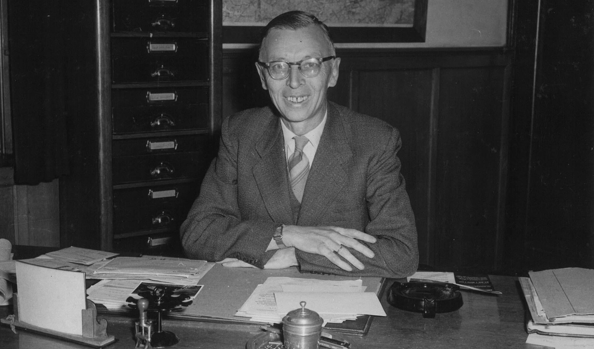 Mr. Gerrit Adriaan Vermeulen, gemeentesecretaris van Nijkerk van 1 september 1931 tot 30 juni 1959.