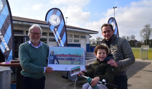 Een spontane donatie voor de jarige zoon