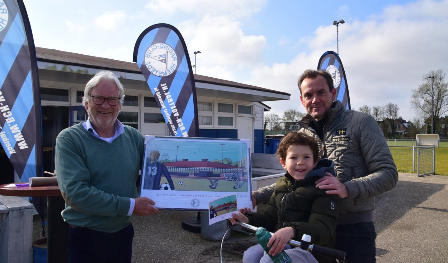 Een spontane donatie voor de jarige zoon