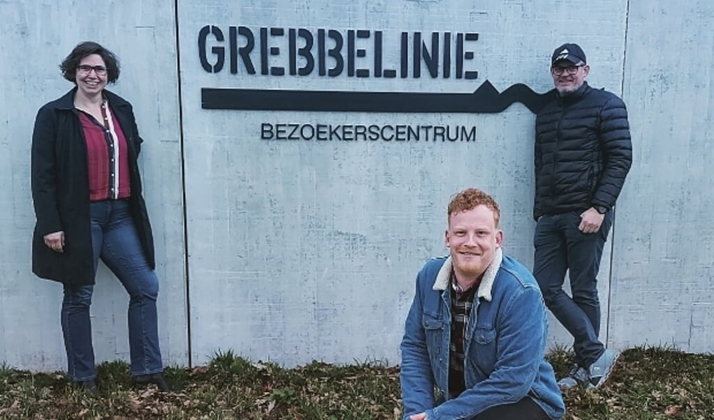 Deze drie Veense sporters gaan de Grebbelinieroute lopen voor het goede doel. (Foto's: PR)