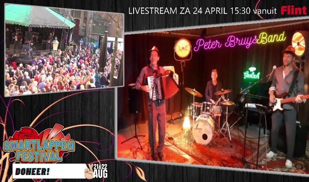 De Peter Bruysband en de feesttent op de Groenmarkt