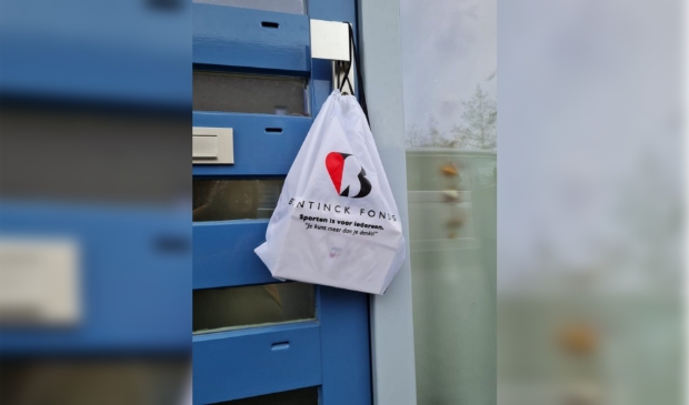 Een Goody Bag voor sporters van het Bentinck Fonds. 'Je kunt meer dan je denkt!"