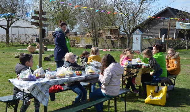 Pasen bij de Natuurspeelweide in Cothen