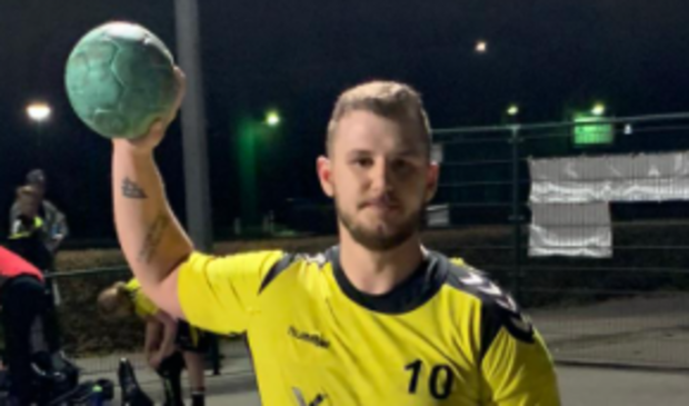Jordy Mertens in het shirt van Yourlease/Eemland