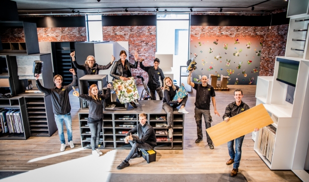 <p>Hubo Hoevelaken team: ,,Wij zijn een 'doe het samen zaak'.''</p>