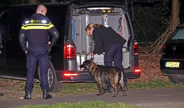<p>De politie deed eerder deze week uitgebreid onderzoek in de omgeving van het Schaffelaarsebos.</p>