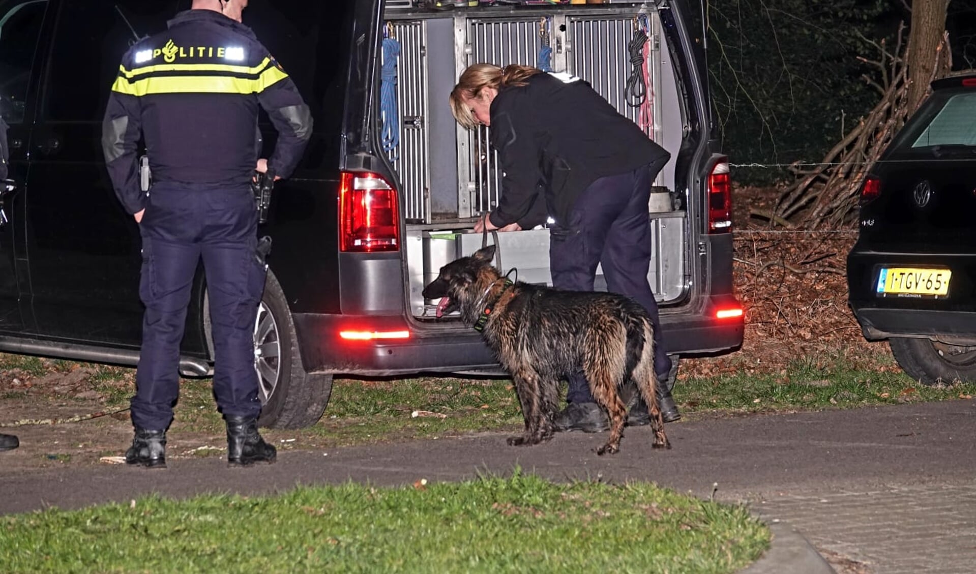 De politie deed eerder deze week uitgebreid onderzoek in de omgeving van het Schaffelaarsebos.