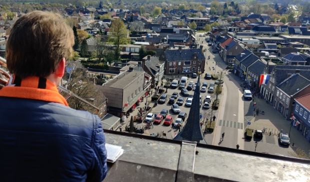 <p>Aubade vanaf de kerktoren.</p>