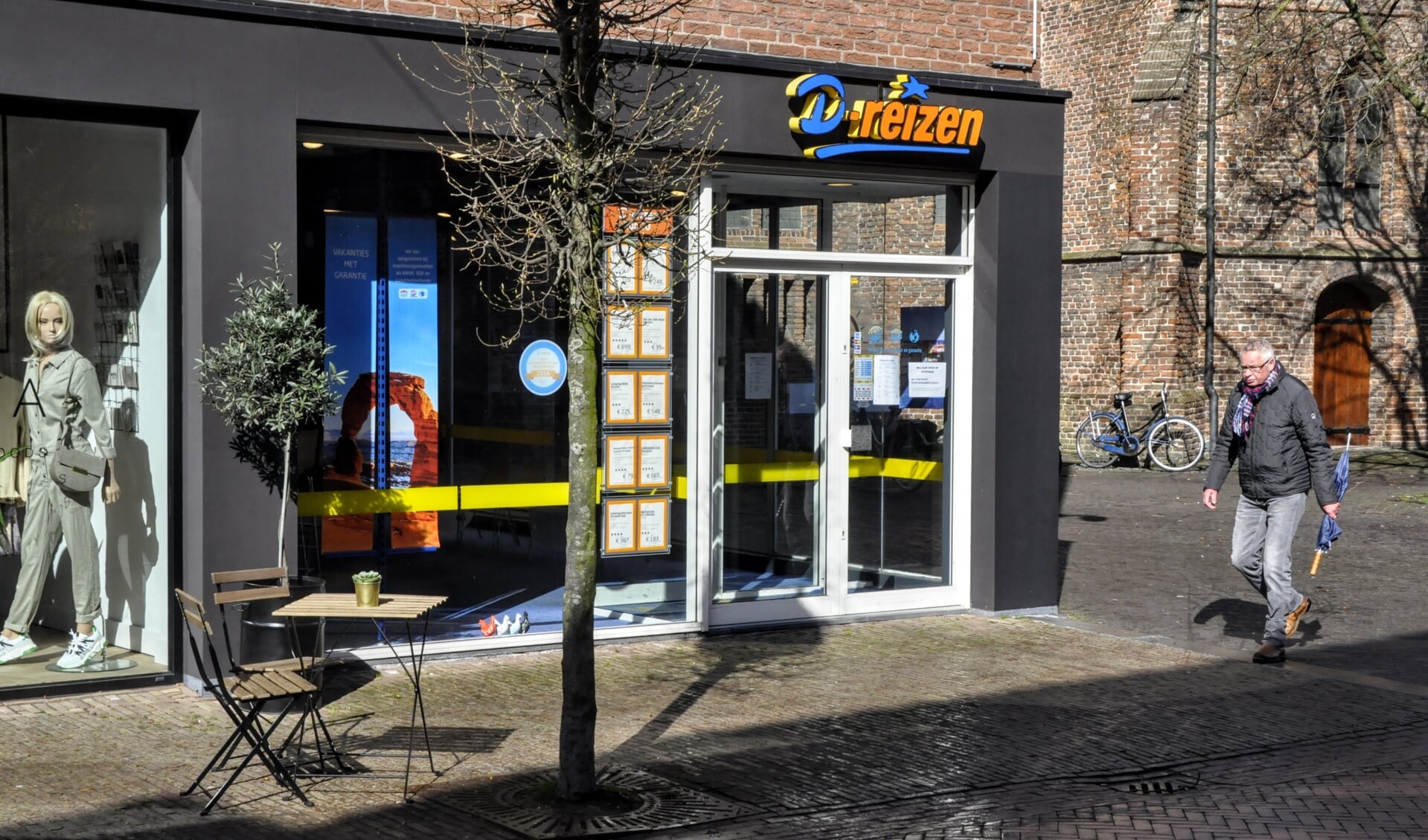 D-Reizen, met tot voor kort ook een filiaal in Leusden, werd in april dit jaar wel failliet verklaard door onder meer de coronacrisis.