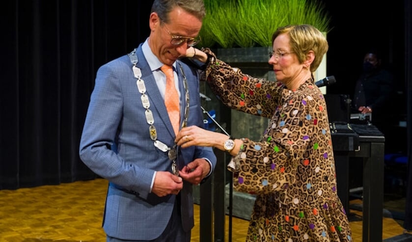 Installatie burgemeester Jan de Vries