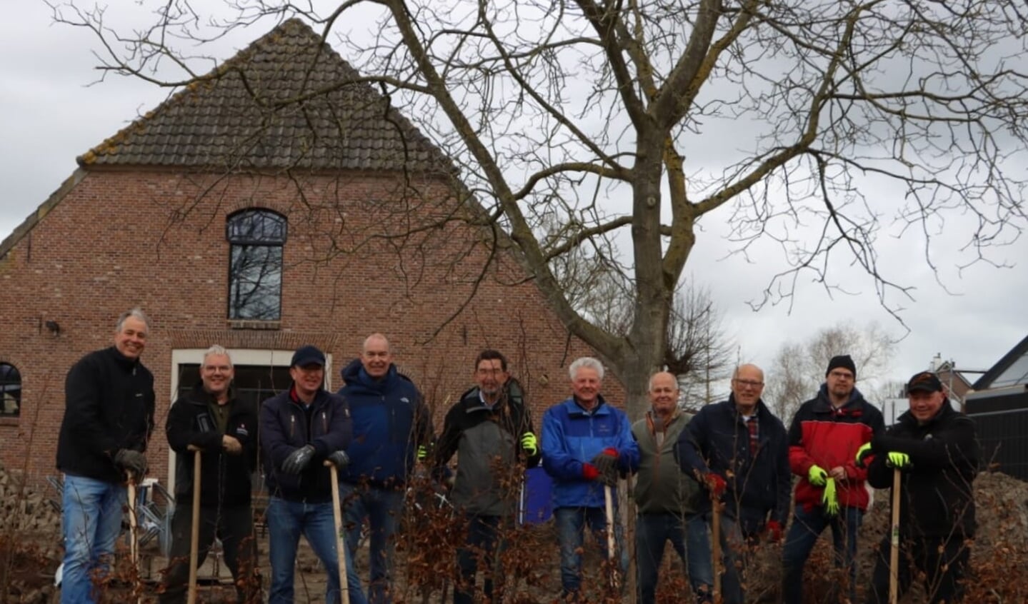 Afvaardiging Lionsclub Houten