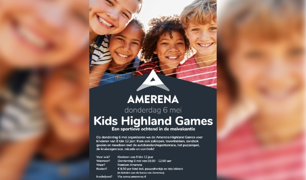 Aankondiging Amerena Kids Highland Games