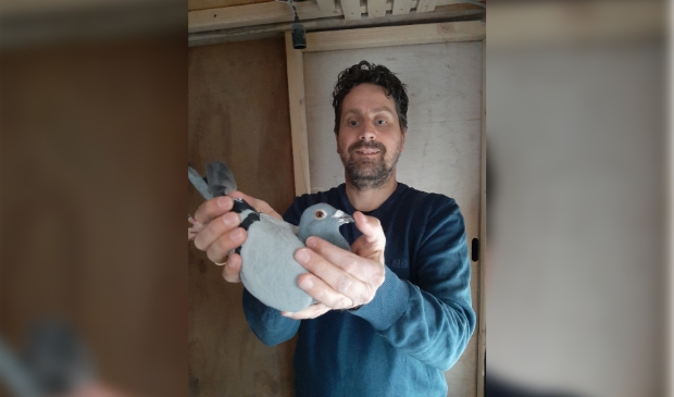 Gijsbert de Jager met de winnares