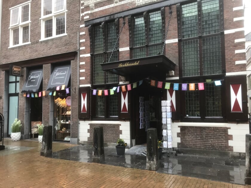 Ook de boekhandel in het pand 'Dit is Bethlehem' was weer open