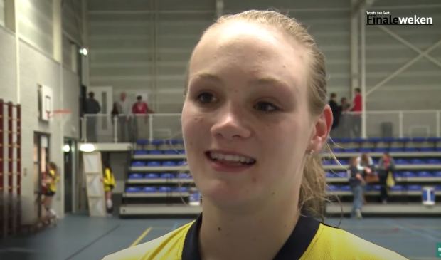 <p>VCV-speelster Denise Dear, na de handhaving in 2013.</p>