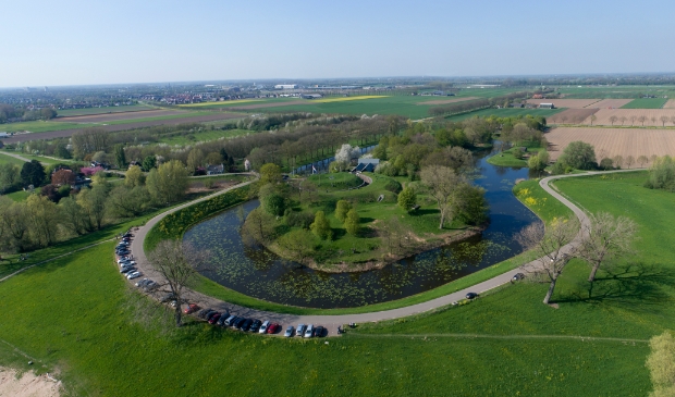 <p>De tiny houses worden geplaatst in een boomgaard binnen een kring van 300 meter rond Fort Vuren</p>