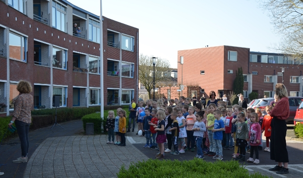 <p>Klaar voor het optreden</p>