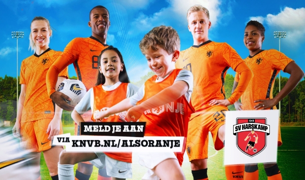 Voetballers vanuit de KNVB