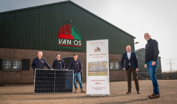 <p>Het team van Van Os.</p>